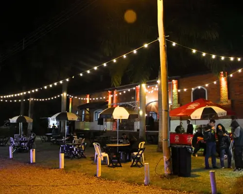 Salão de festa decorado